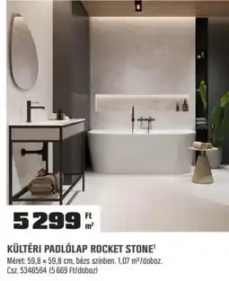 OBI Kültéri padlólap rocket stone ajánlat