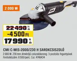 OBI Cmi c-wis-2000/230 h sarokcsiszoló ajánlat