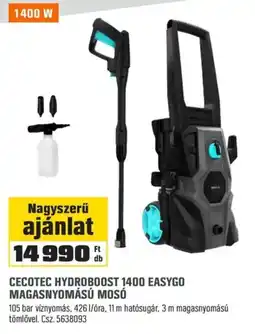 OBI Cecotec hydroboost 1400 easygo magasnyomású mosó ajánlat
