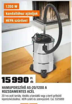 OBI Hamuporszívó as-20/1200 a ajánlat