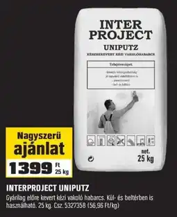 OBI Interproject uniputz ajánlat