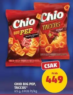 PENNY Chio big pep, taccos ajánlat
