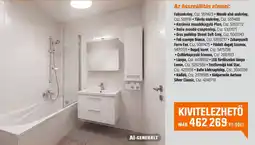 OBI AI-generált kivitelezhető fürdőszoba ajánlat