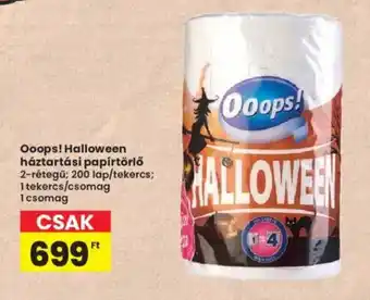 Ooops! halloween háztartási papírtörlő