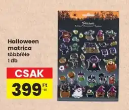 Interspar Halloween matrica ajánlat