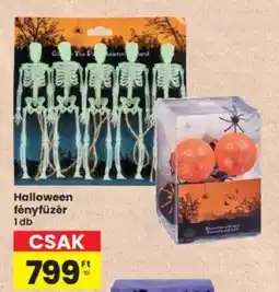 Interspar Halloween fényfűzér ajánlat