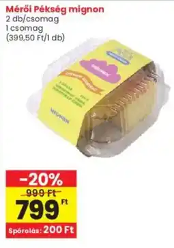 Interspar Mérői Pékség mignon ajánlat