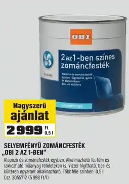 OBI Obi 2 az 1-ben ajánlat