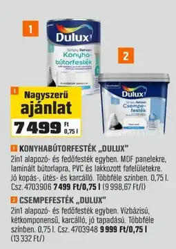 OBI Dulux konyhabútorfesték ajánlat