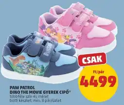 PENNY Paw patrol dino the movie gyerek cipő ajánlat