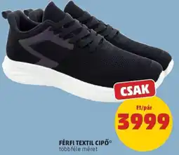 PENNY Férfi textil cipő ajánlat