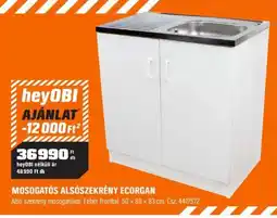 OBI heyobi mosogatós alsószekrény ecorgan ajánlat