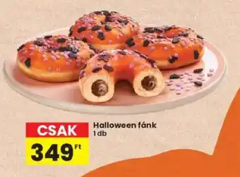 Halloween fánk