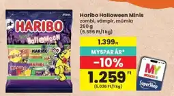 Interspar Haribo halloween minis ajánlat