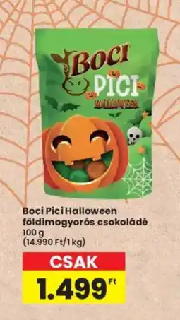 Interspar Boci Pici halloween földimogyorós csokoládé ajánlat