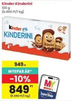 Interspar kinder kinderini ajánlat