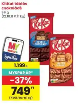 Interspar KitKat táblás csokoládé ajánlat