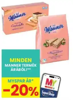Interspar Manner ajánlat