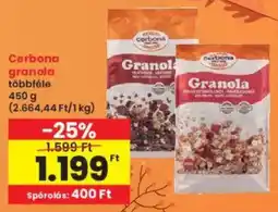 Interspar Cerbona granola ajánlat