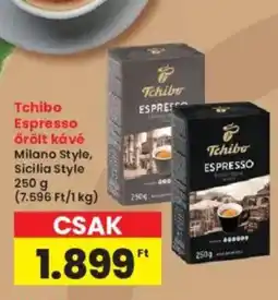 Interspar Tchibo espresso örölt kávé ajánlat