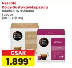 Interspar Nescafé Dolce Gusto kávékapszula ajánlat