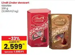Interspar Lindt lindor desszert ajánlat