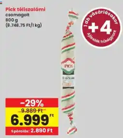 Interspar Pick téli szalámi ajánlat