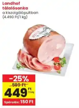 Interspar Landhof táralósonka ajánlat