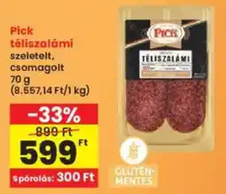 Interspar Pick téliszalámi ajánlat