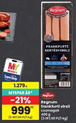 Interspar Regnum frankfurti virsli ajánlat