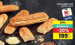 Interspar Extra sajtos rúd ajánlat