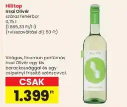 Interspar Hilltop irsai oliver ajánlat