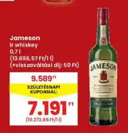 Interspar Jameson ir whiskey ajánlat
