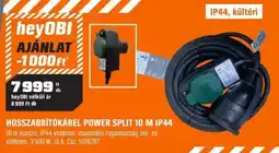 OBI Heyobi hosszabbítókábel power split 10 m ip44 ajánlat