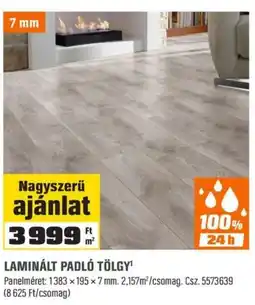 OBI Laminált padló tölgy ajánlat