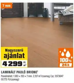 OBI Laminált padló brione ajánlat