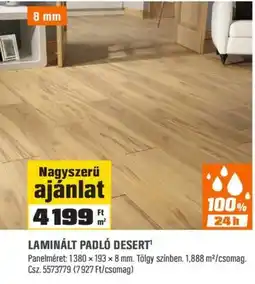 OBI Laminált padló desert ajánlat