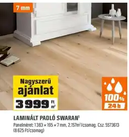 OBI Laminált padló swaran' ajánlat