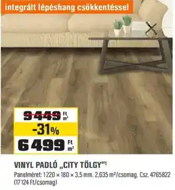 OBI Vinyl padló city tölgy ajánlat