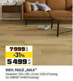 OBI Avila vinyl padló ajánlat