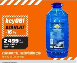 OBI kentaurszélvédőmosó ajánlat