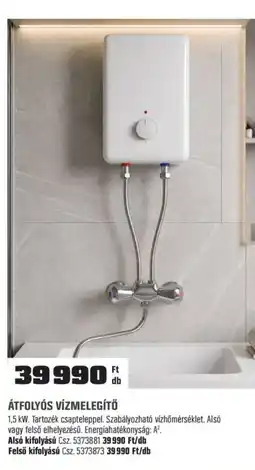 OBI Átfolyós vízmelegítő ajánlat