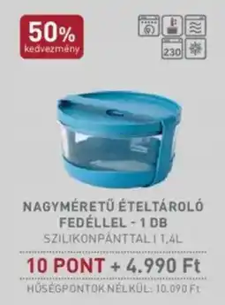 Interspar Nagyméretű ételtároló fedéllel ajánlat