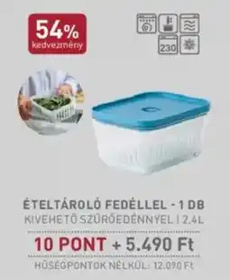 Interspar Ételtároló fedéllel ajánlat