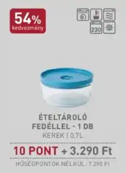 Interspar Ételtároló fedéllel ajánlat