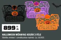 OBI Halloween műanyag kosár ajánlat