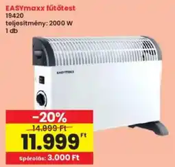 Interspar Easymaxx fűtőtest 19420 ajánlat