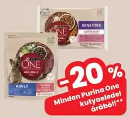 Interspar purina one kutyaeledel ajánlat