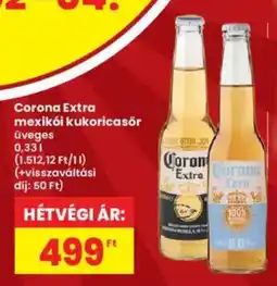 Interspar Corona extra mexikói kukoricasör ajánlat