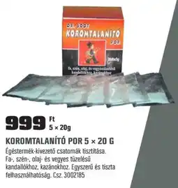 OBI Dr. Soot koromtalanító por ajánlat